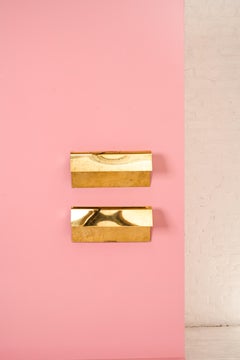 CHRISTOPHE GEVERS Pair of "GE 50" big wall lamps