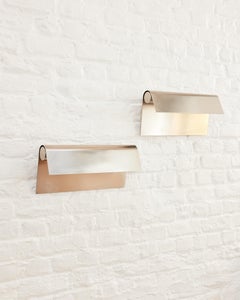CHRISTOPHE GEVERS Pair of "GE 50" big wall lamps