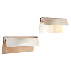 CHRISTOPHE GEVERS Pair of "GE 50" big wall lamps