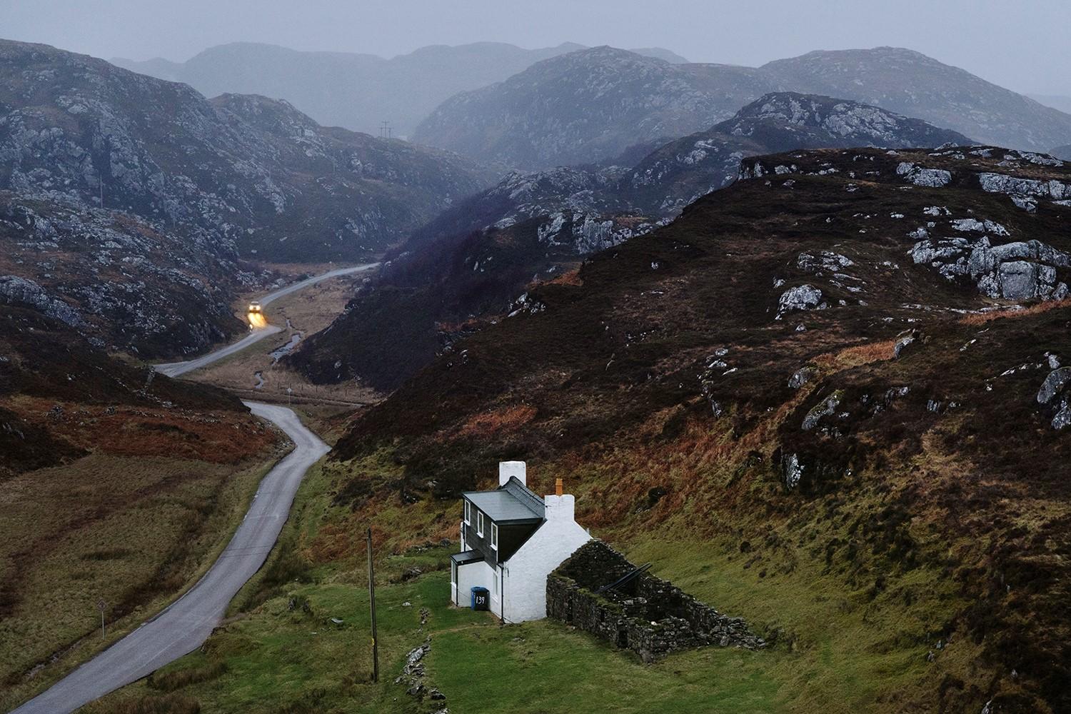Back Home (Wet Scotland) by Christophe Jacrot - landscape photography