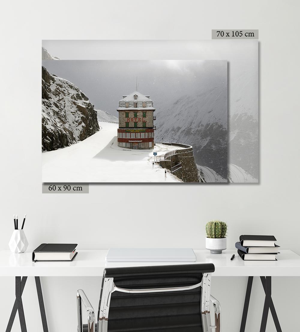 Série Belvedere Hotel 2, Blizzard 3 de Christophe Jacrot, photographies de paysage 1