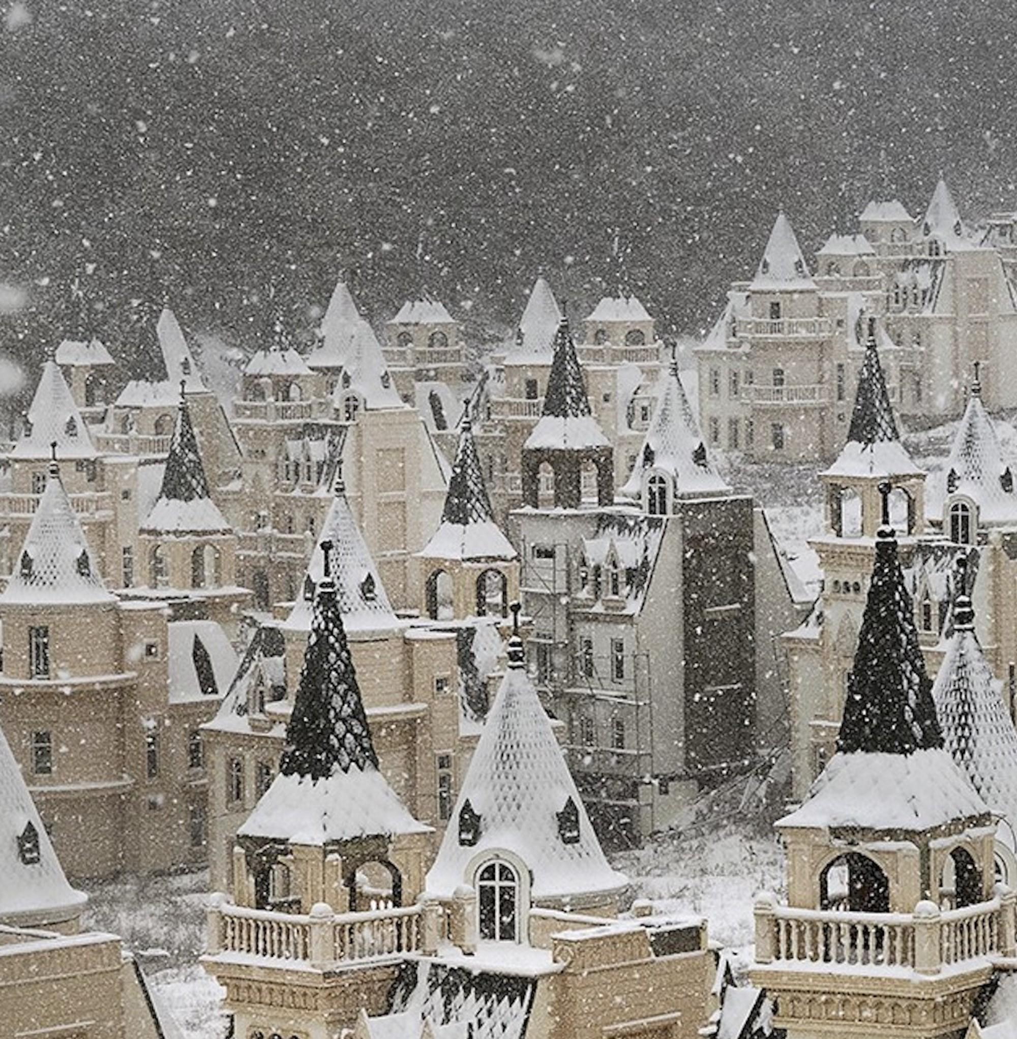 Choice of Castles by Christophe Jacrot - Winter photography, architecture, roofs For Sale 2