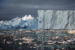 Eisberg n°9 von Christophe Jacrot - Landschaftsfotografie, Meer, Eis, Berg