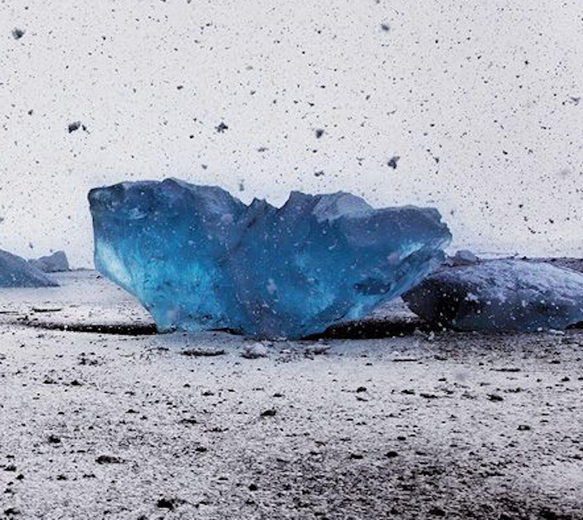 Rocks by Christophe Jacrot - Fine art photography, snowy landscape, winter, ice For Sale 2