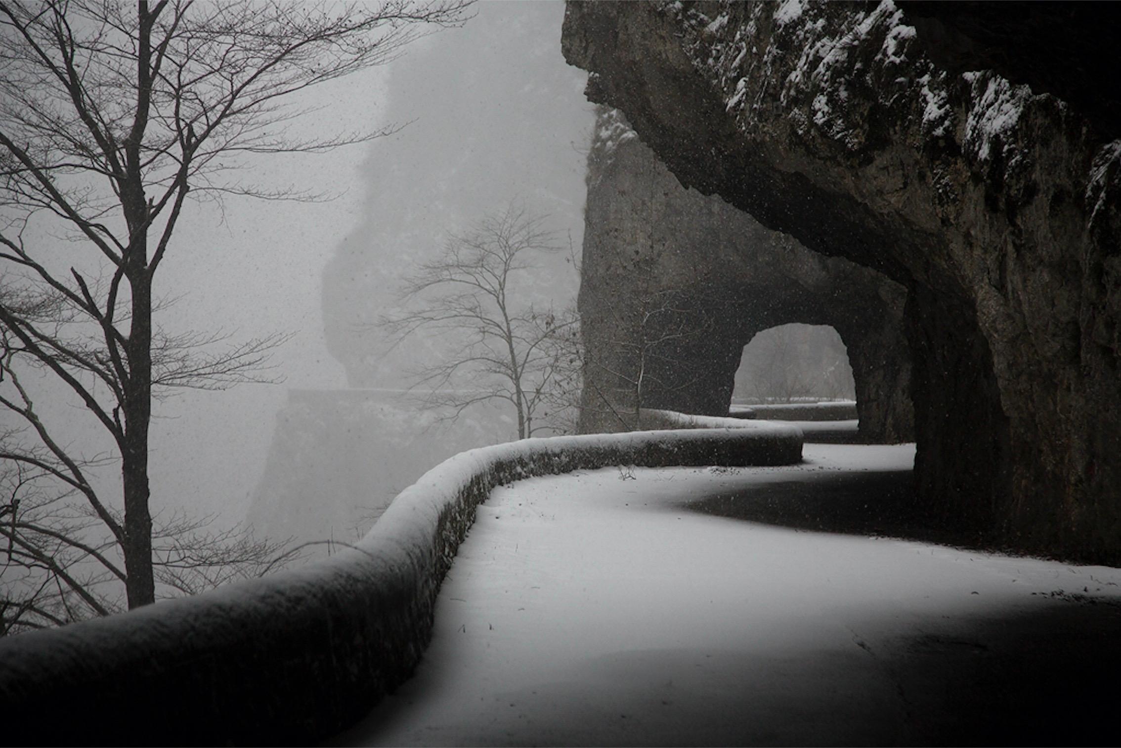 Tunnels is a limited-edition photograph by contemporary artist Christophe Jacrot. It is a part of the “Vercors” series.
 
This photograph is sold unframed as a print only. It is only available in one dimension.
All prints are signed and