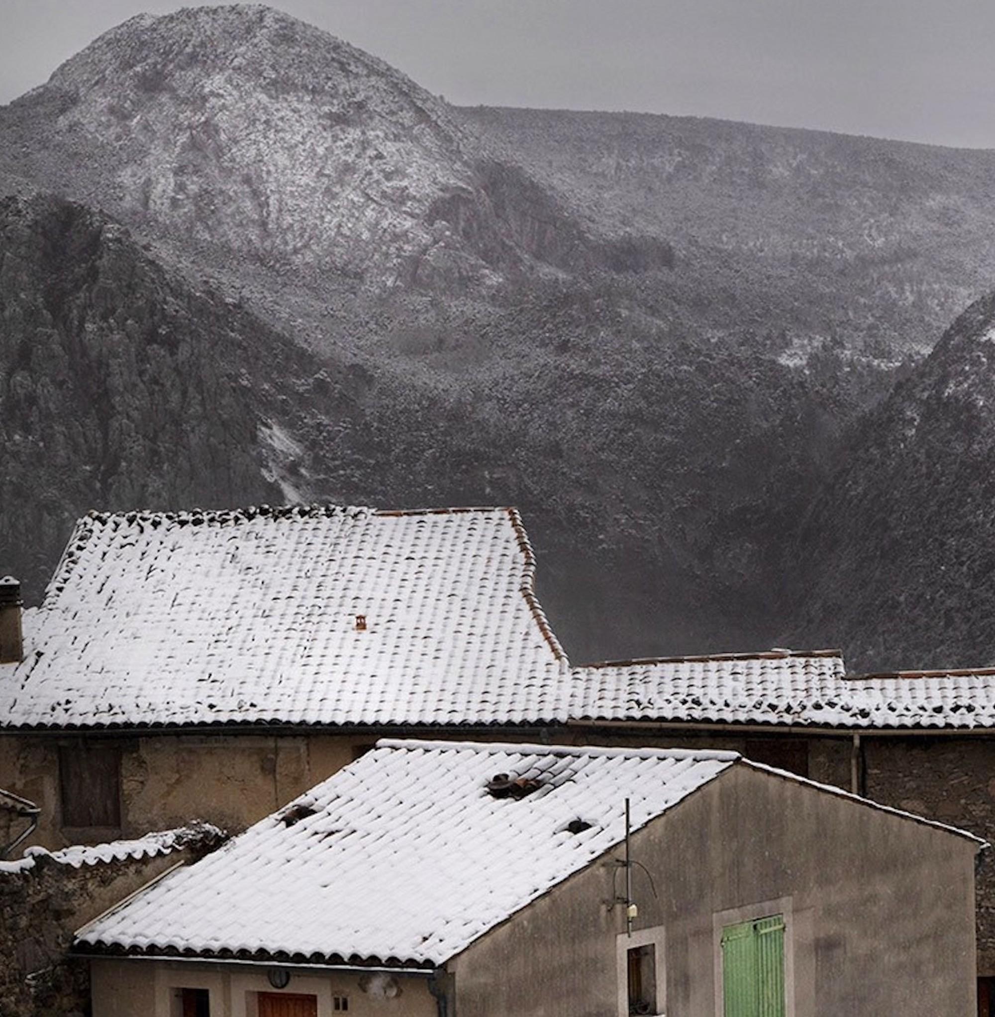 Verdon Roofs by Christophe Jacrot - Winter photography, architecture, mountains For Sale 2