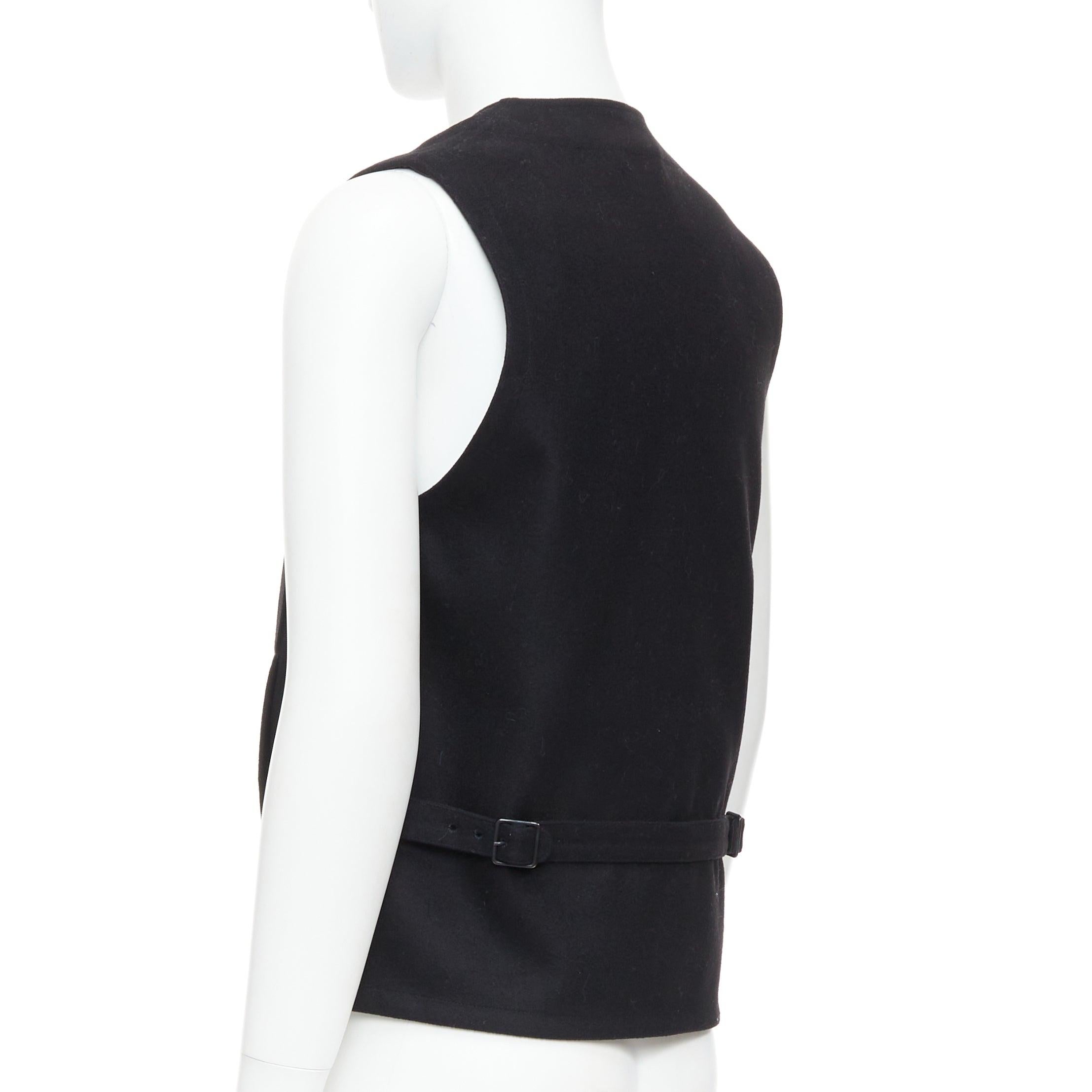 Christophe LEMAIRE gilet in vita in cotone 100% lana vergine Sz3 in vendita 1