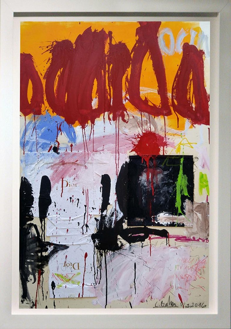 "Abstract Dior" as in Christian, 53x37, 1