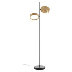 Christophe Pillet Floor Lamp Berlin 323 Anodic Brass by Oluce