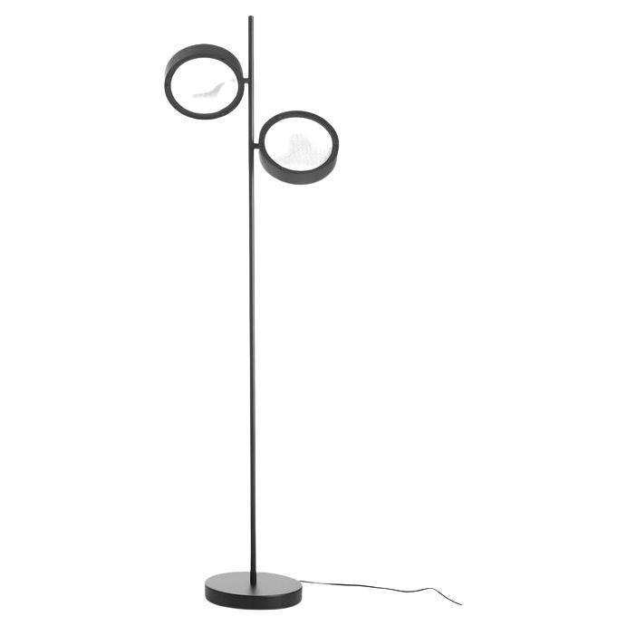 Christophe Pillet Floor Lamp Berlin 323 Matt Black by Oluce