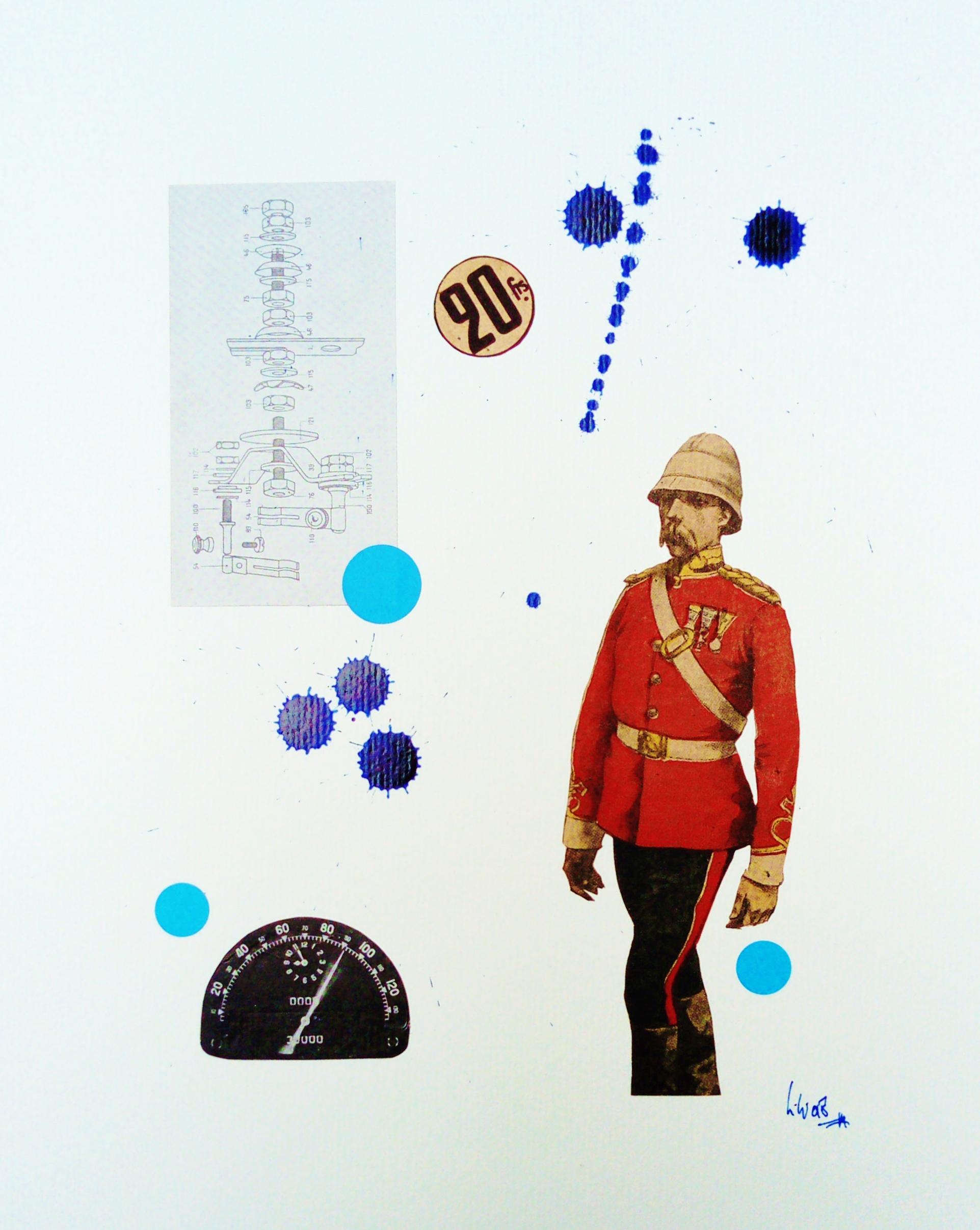 Storia senza senso - Mixed Media Art di Christophe Stouvenel
