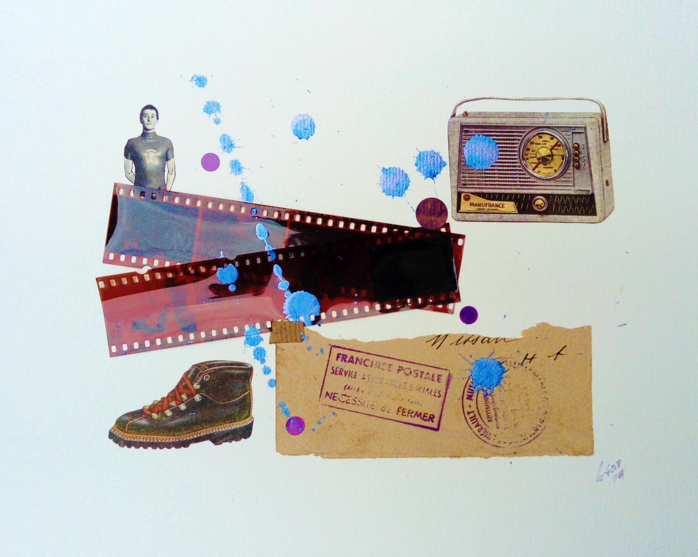 L'investigation sans sens - Mixed Media Art de Christophe Stouvenel