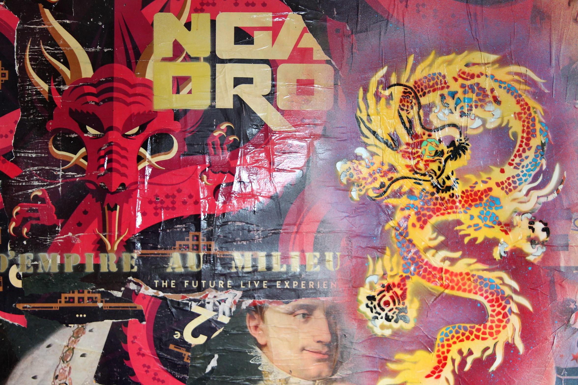 Drago dell'Impero - Painting di Christophe Stouvenel