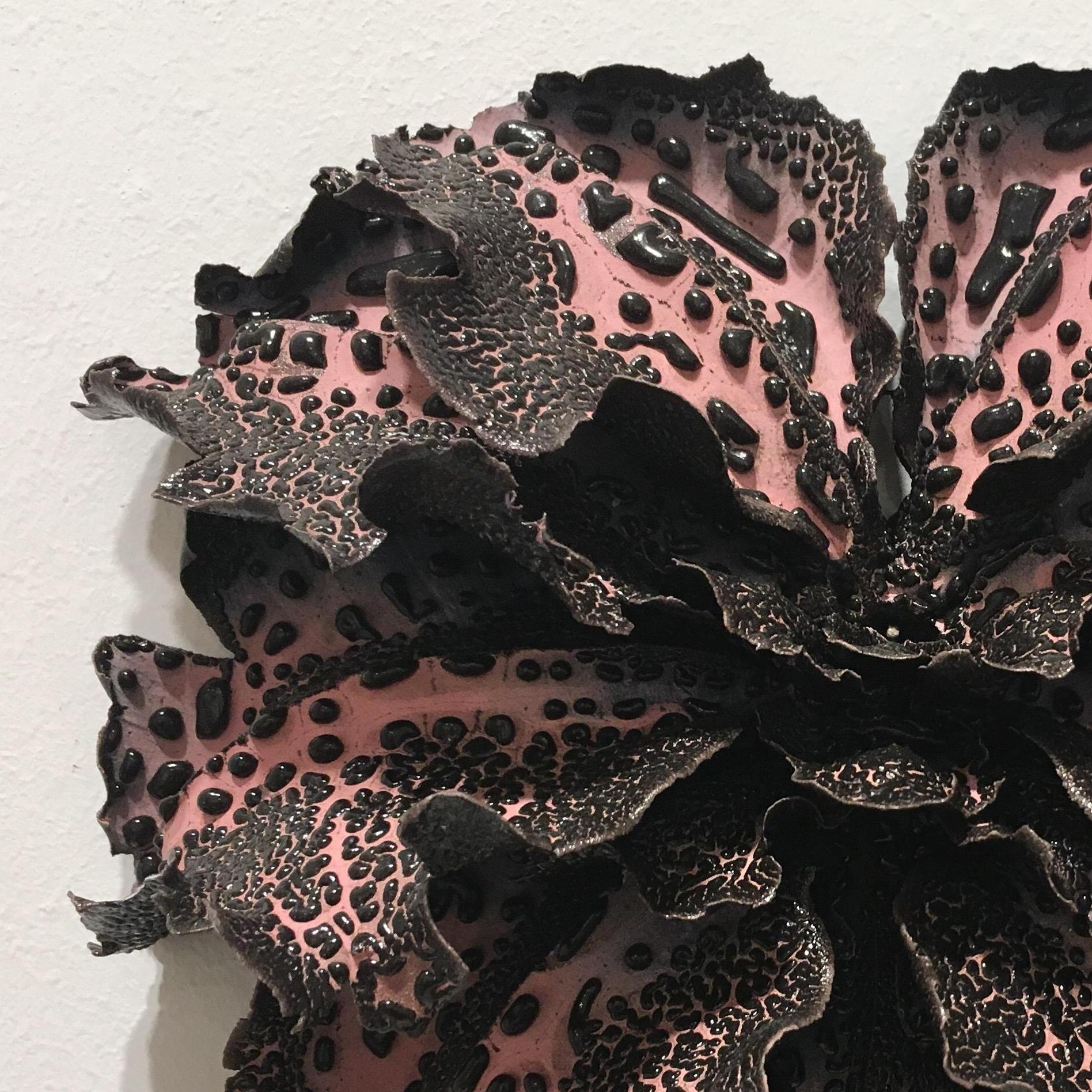 Christopher Adams, Untitled, abstract flora-like ceramic sculpture, 2016 1