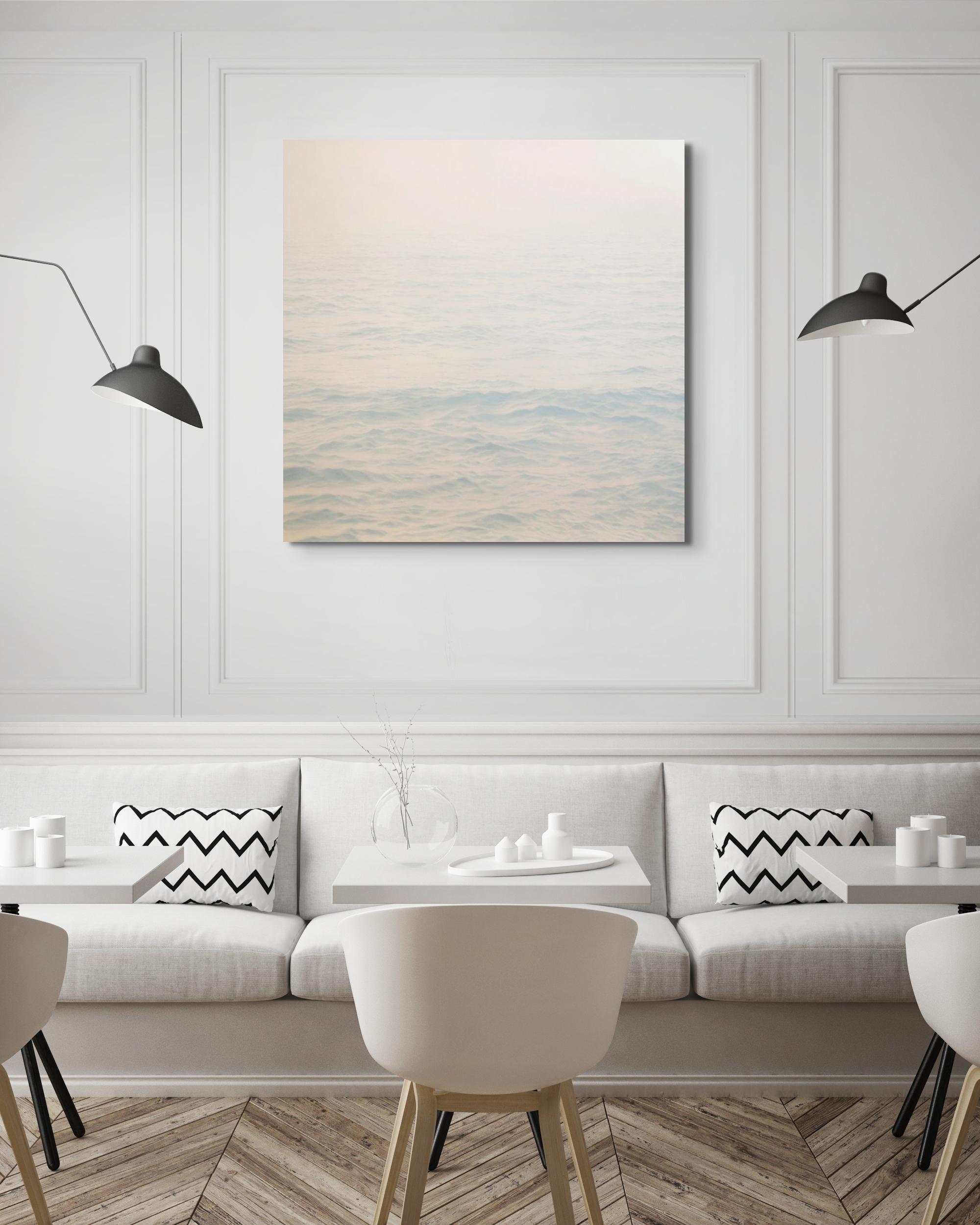 Foggy Ocean - Painting by Christopher Armstrong