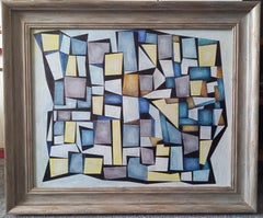 Zusammenfassung I.  Contemporary Abstract Oil Painting