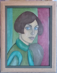 "Beryl"  Contemporary Figurative Oil Painting