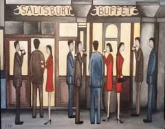 Salisbury Arms. Contemporary Figurative Oil Painting