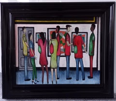 "(a) Gallery". Peinture à l'huile figurative contemporaine