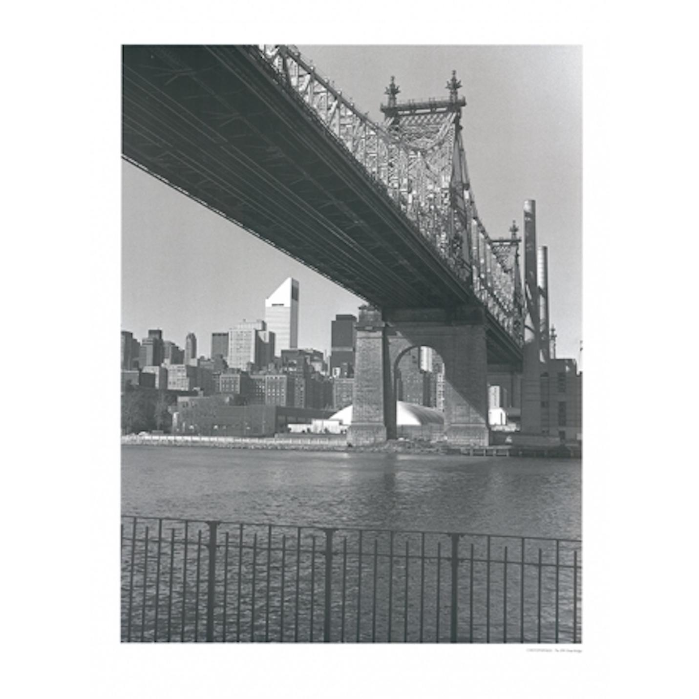 An image that captures the essence of New York City. The iconic dynamism of Brooklyn Bridge in black and white from Street 59th.
Christopher Bliss is a New York based photographer who has always been attracted to the many facets of metropolitan