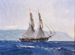 Christopher Blossom (n. 1956) Artista marítimo, Paisaje marino