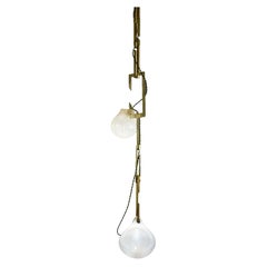 Christopher Boots, "Nepenthes Tendril", Pendant (Small, Brass), 2015