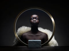 Christopher Boots, "Portal", Table Lamp (450, Carrara Marble), 2014