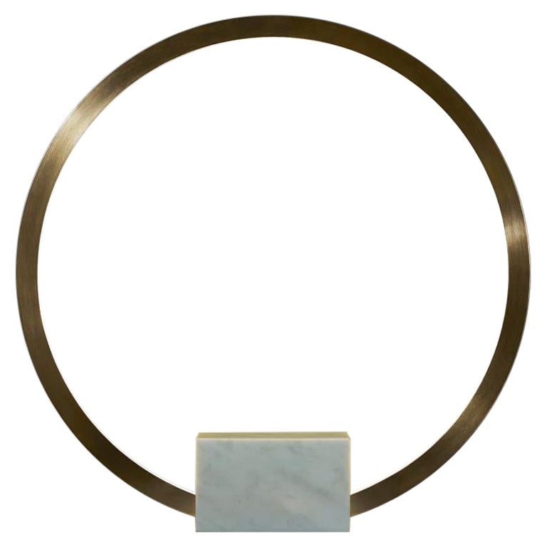 Christopher Boots, "Portal", Lampada da tavolo (450, marmo di Carrara), 2014