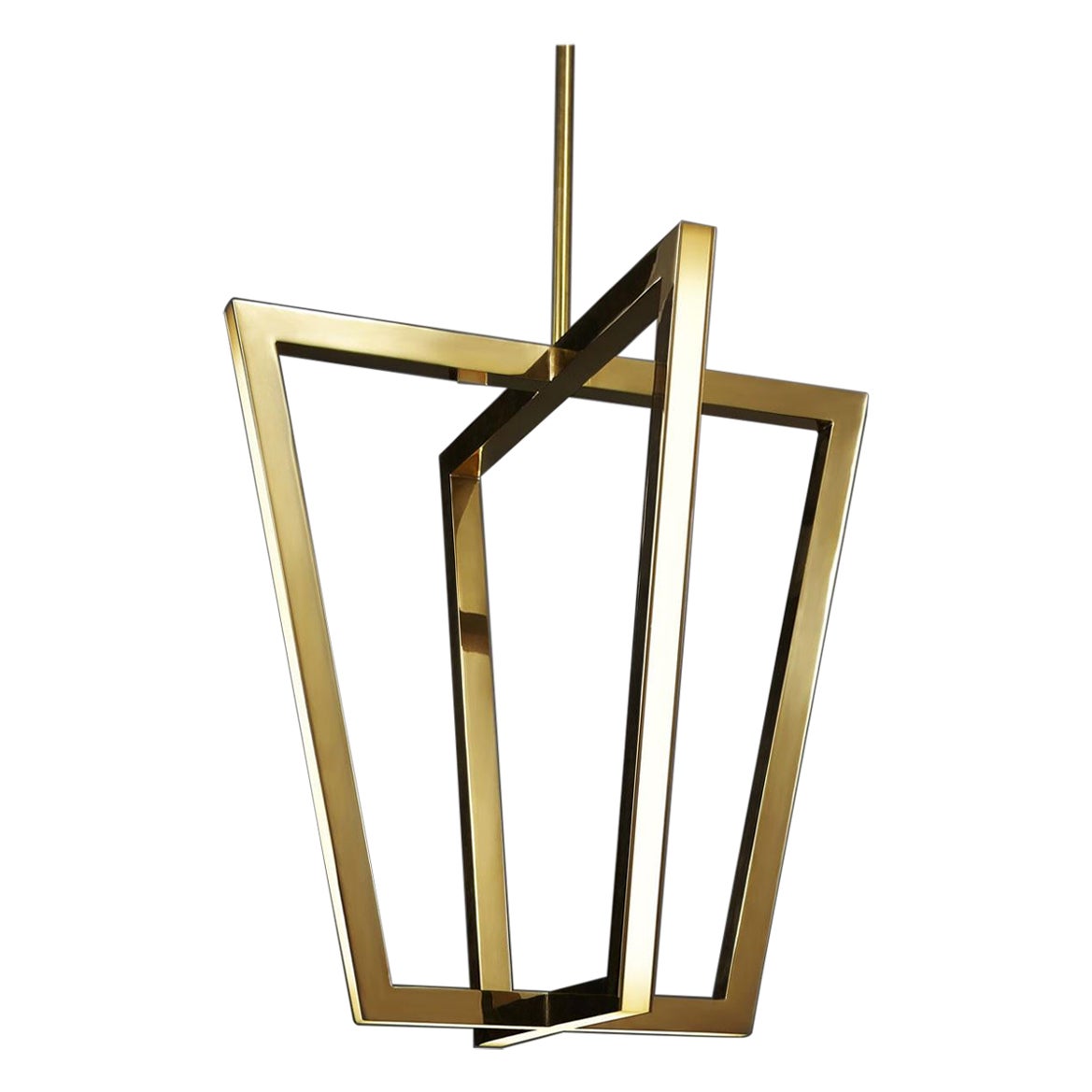 Christopher Boots, "Quadrix", Pendant (Brass)