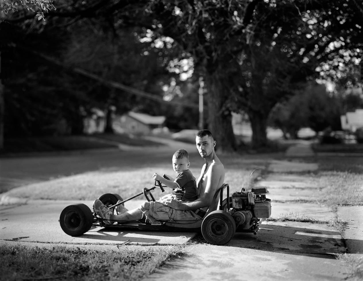 Christopher Churchill Portrait Photograph - Go-Cart