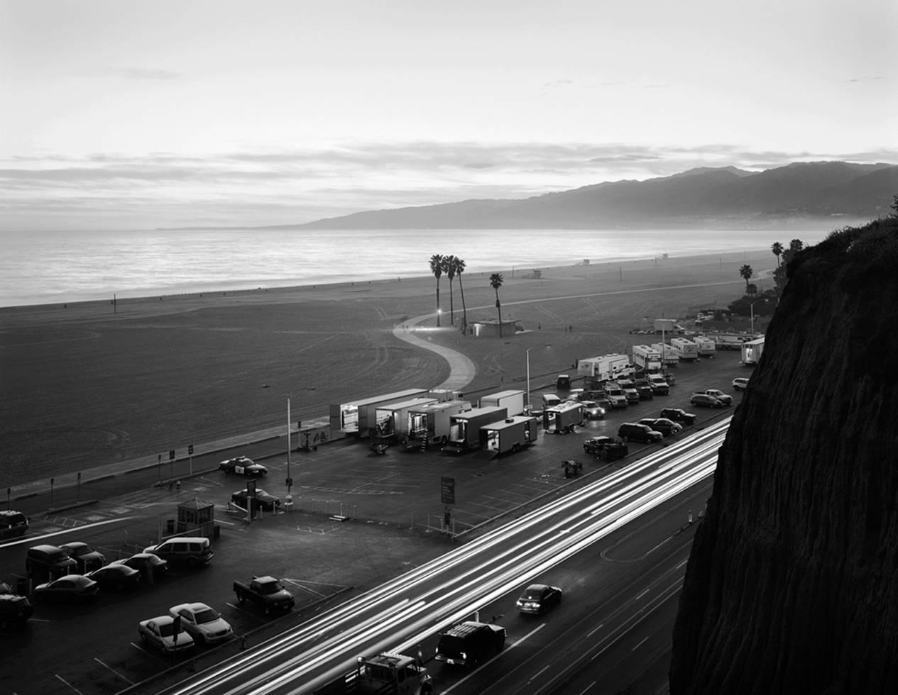 Christopher Churchill Black and White Photograph - Santa Monica, CA