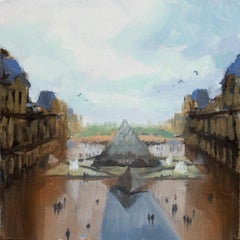 "Story of Paris Vol 2, no 11", Oil Painting