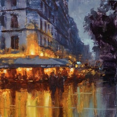 "Story of Paris Vol 2, no 7", Oil Painting
