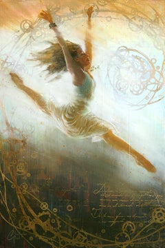 "Taking the Leap", Oil Painting