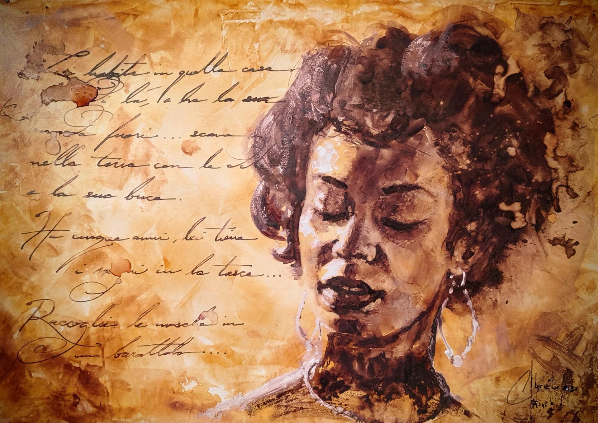 Christopher Clark Portrait Painting - Nayomi