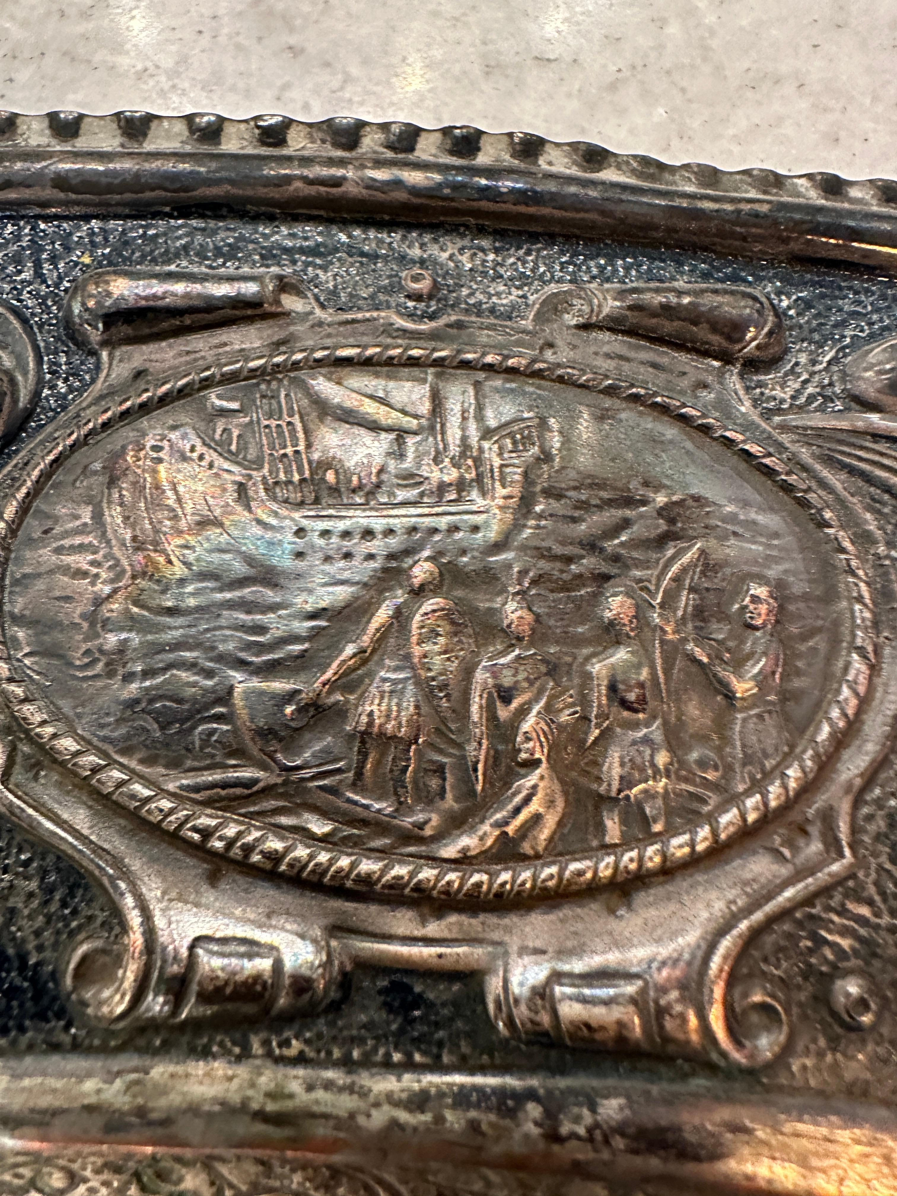 Cristóbal Colón y los reyes de España, Año: 1900, Estilo: Arte  Nouveau en venta 13