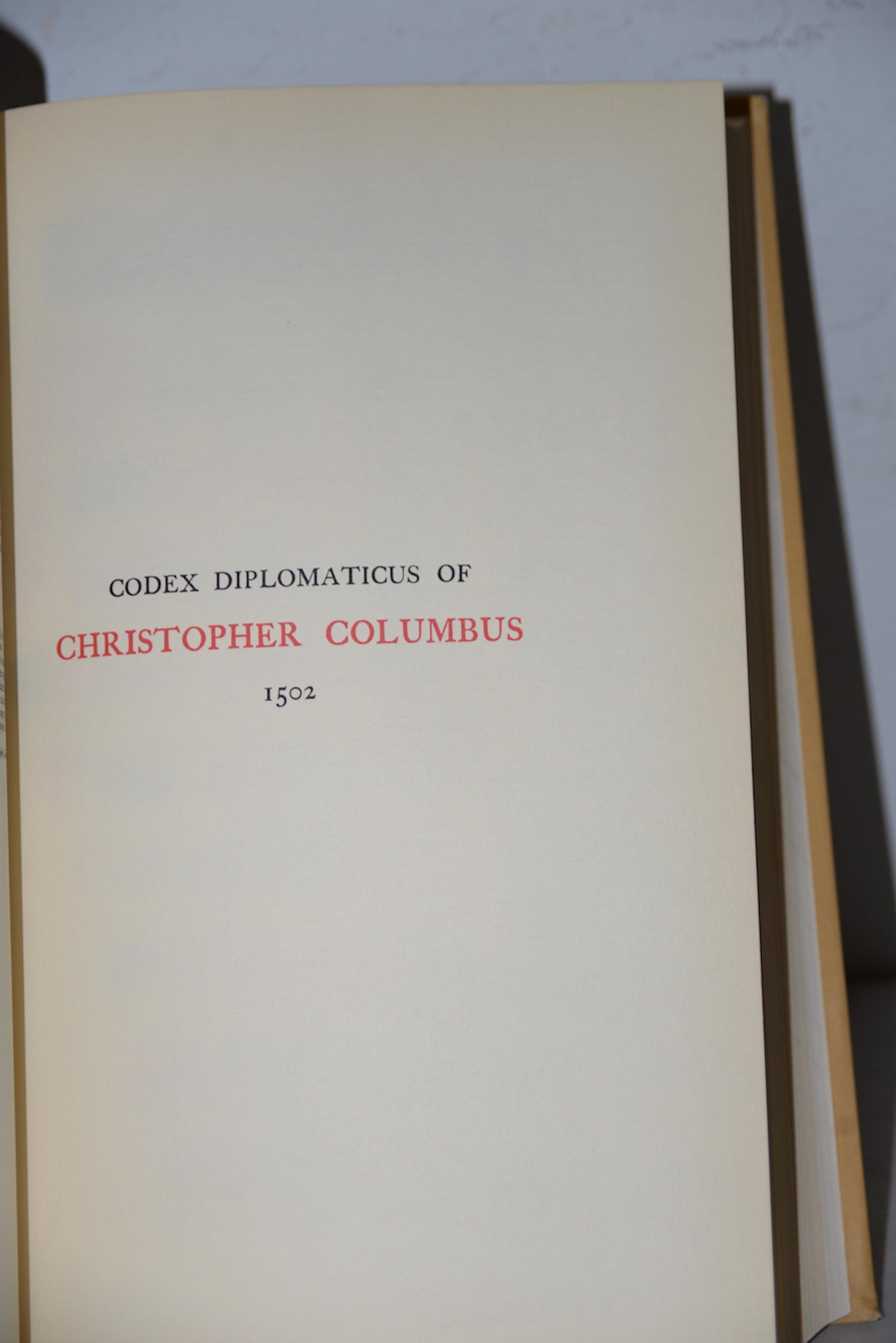 Christopher Columbus Fascimile of His Own Book of Privileges 1502, circa 1992 For Sale 3