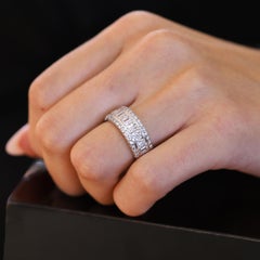 Christopher Designs Alianza de Aniversario con Diamantes talla Crisscut