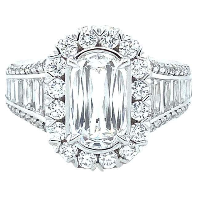 Christopher Designs Platinum Diamond Ring For Sale at 1stDibs