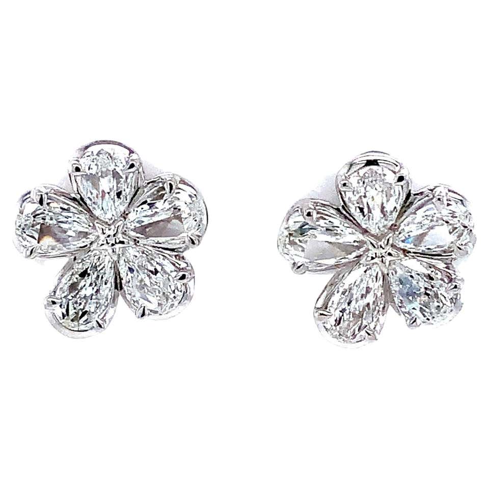Christopher Designs L'Amour Crisscut Pear Shape Diamond GIA Engagement ...
