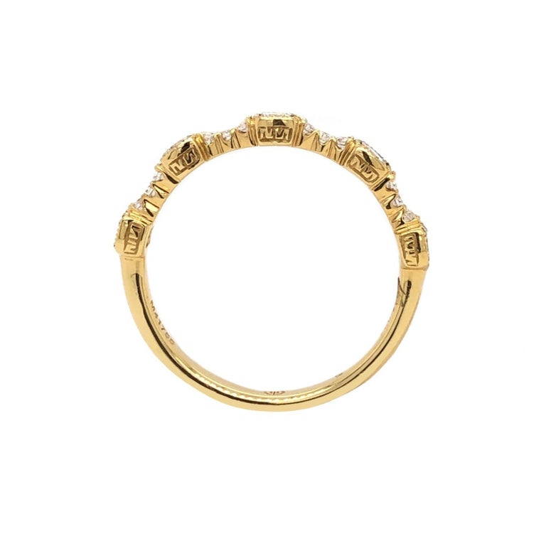 Christopher Designs Stackable Diamond Band 17 Diamonds 0.25ctw 18k ...