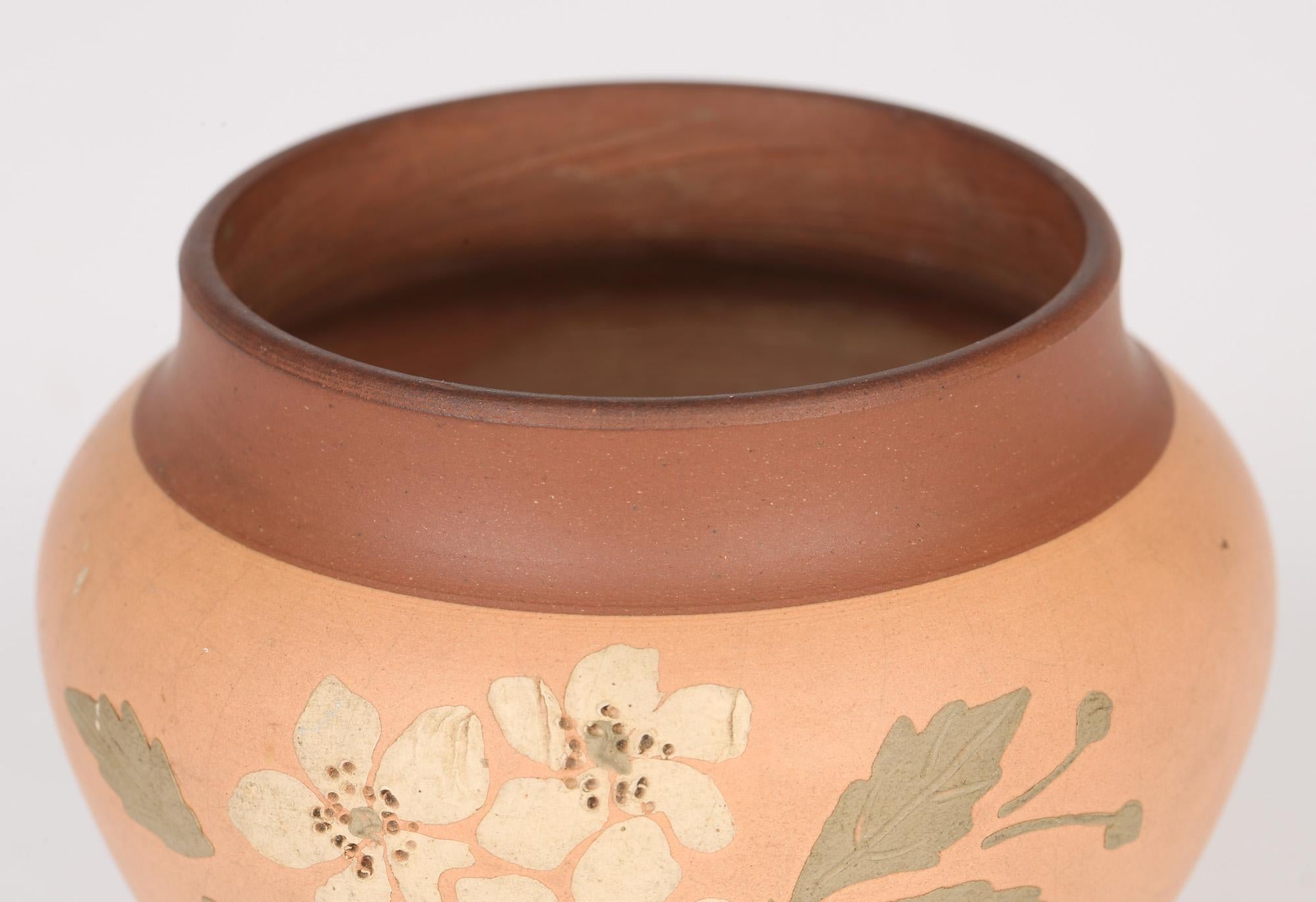 Christopher Dresser Attributed Aesthetic Movement Terracotta Bowl For Sale 4