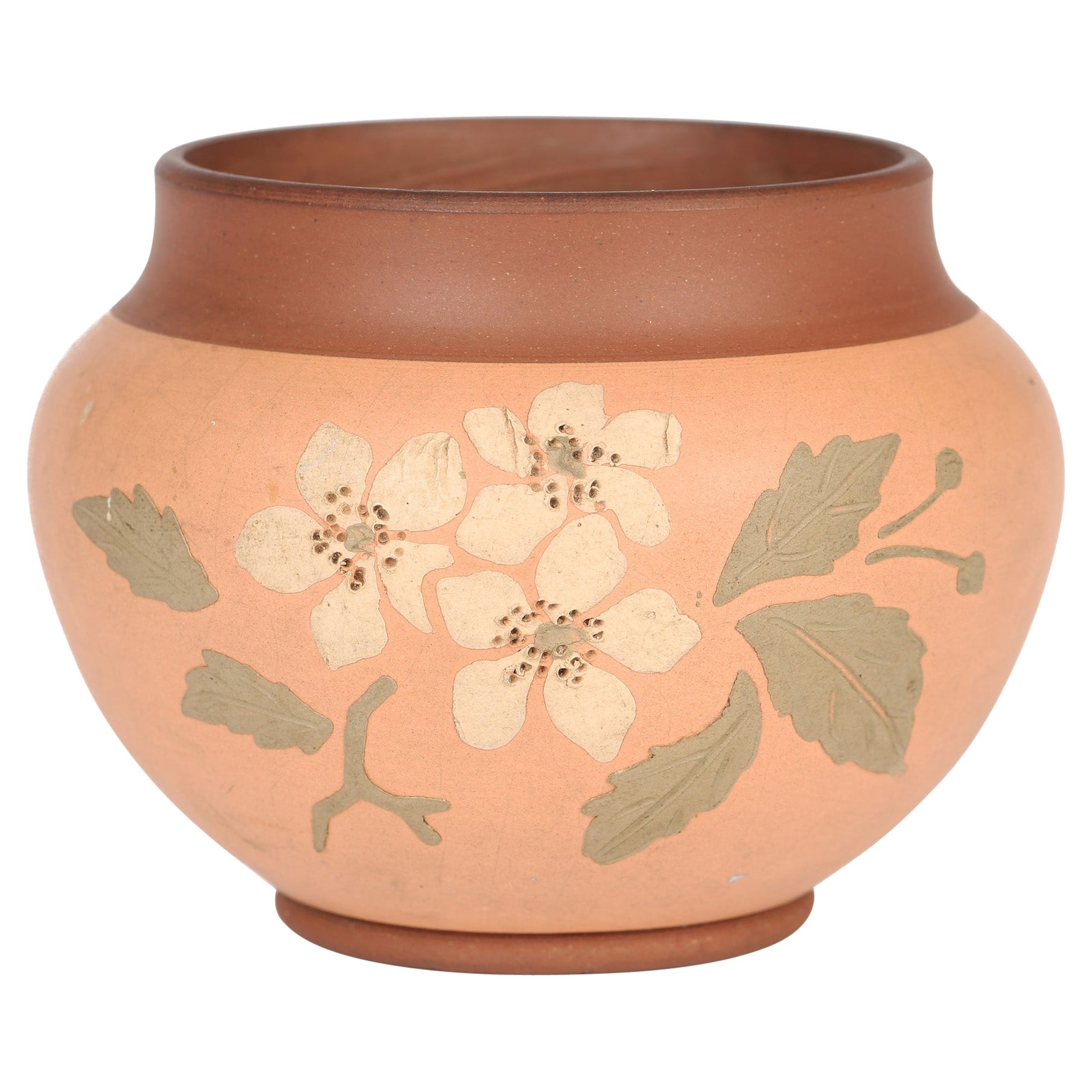 Christopher Dresser Attribuito ad Aesthetic Movement Ciotola in terracotta in vendita