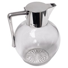 Christopher Dresser Design Silver Claret Jug Hukin and Heath, London, 1891