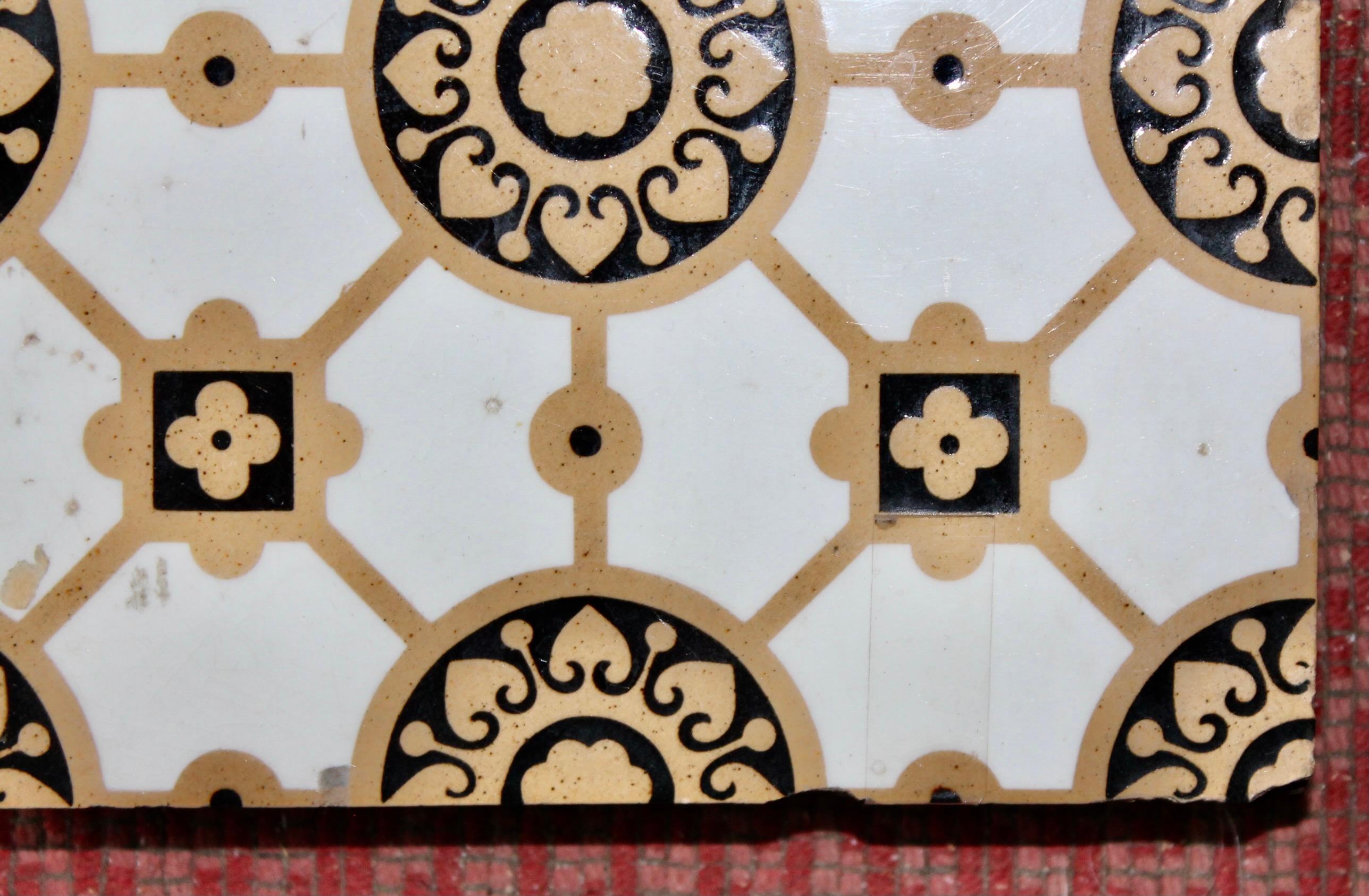 Anglais Christopher Dresser Designs Minton & Co. Carreaux encaustiques en vente