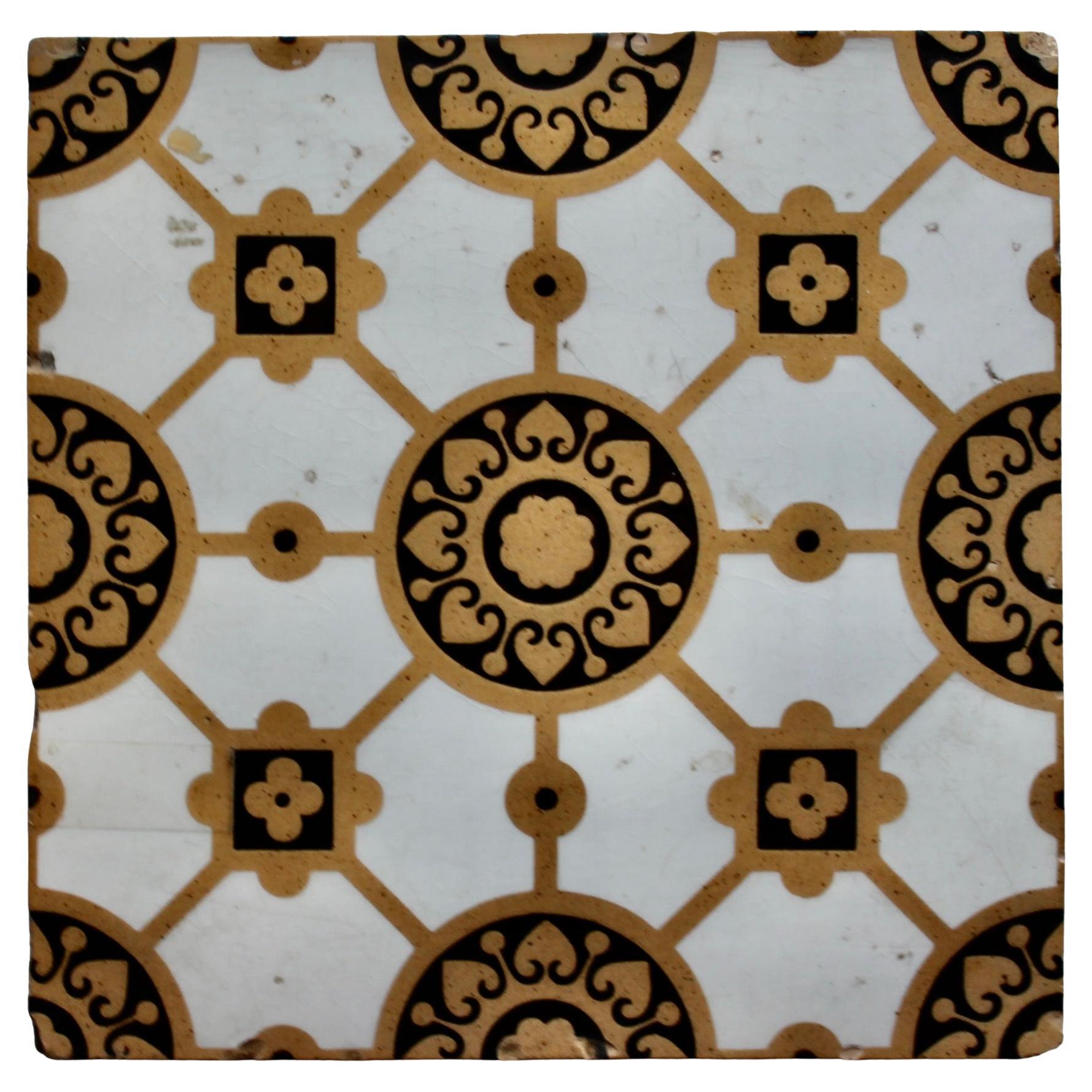 Christopher Dresser Designs Minton & Co. Carreaux encaustiques