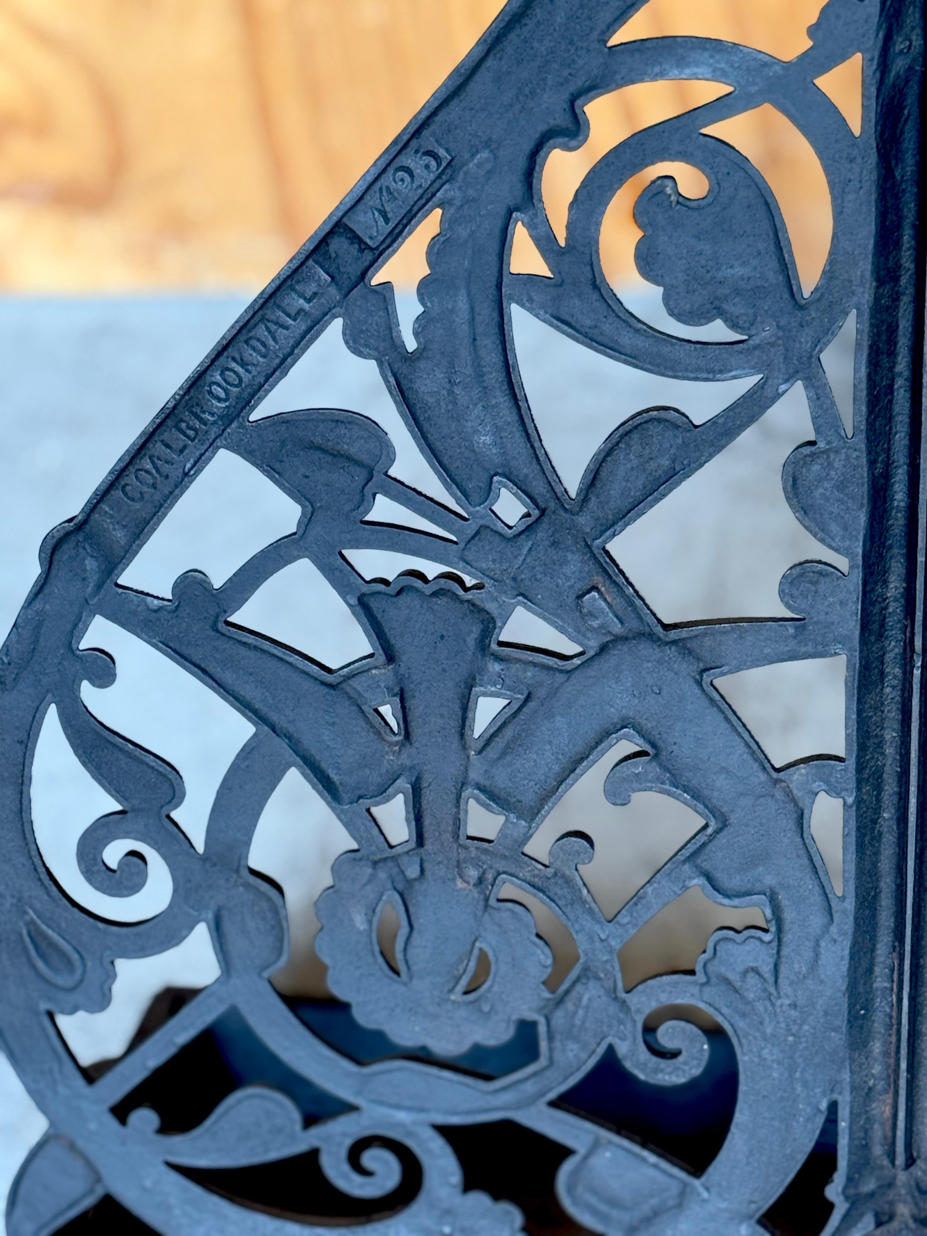 Christopher Dresser für Coalbrookdale, Cast Iron Aesthetic Movement Hall Stand im Angebot 10