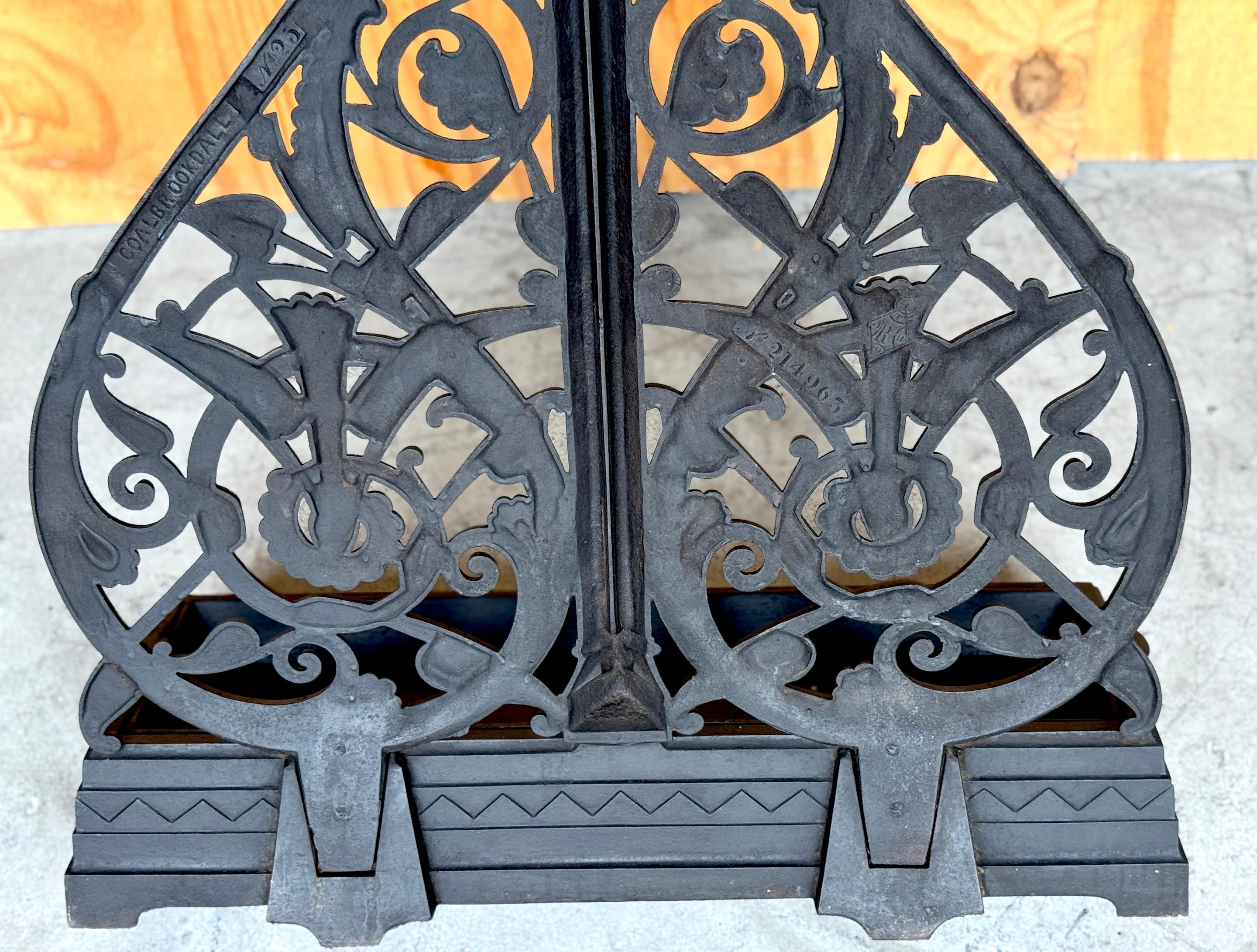 Christopher Dresser für Coalbrookdale, Cast Iron Aesthetic Movement Hall Stand im Angebot 11