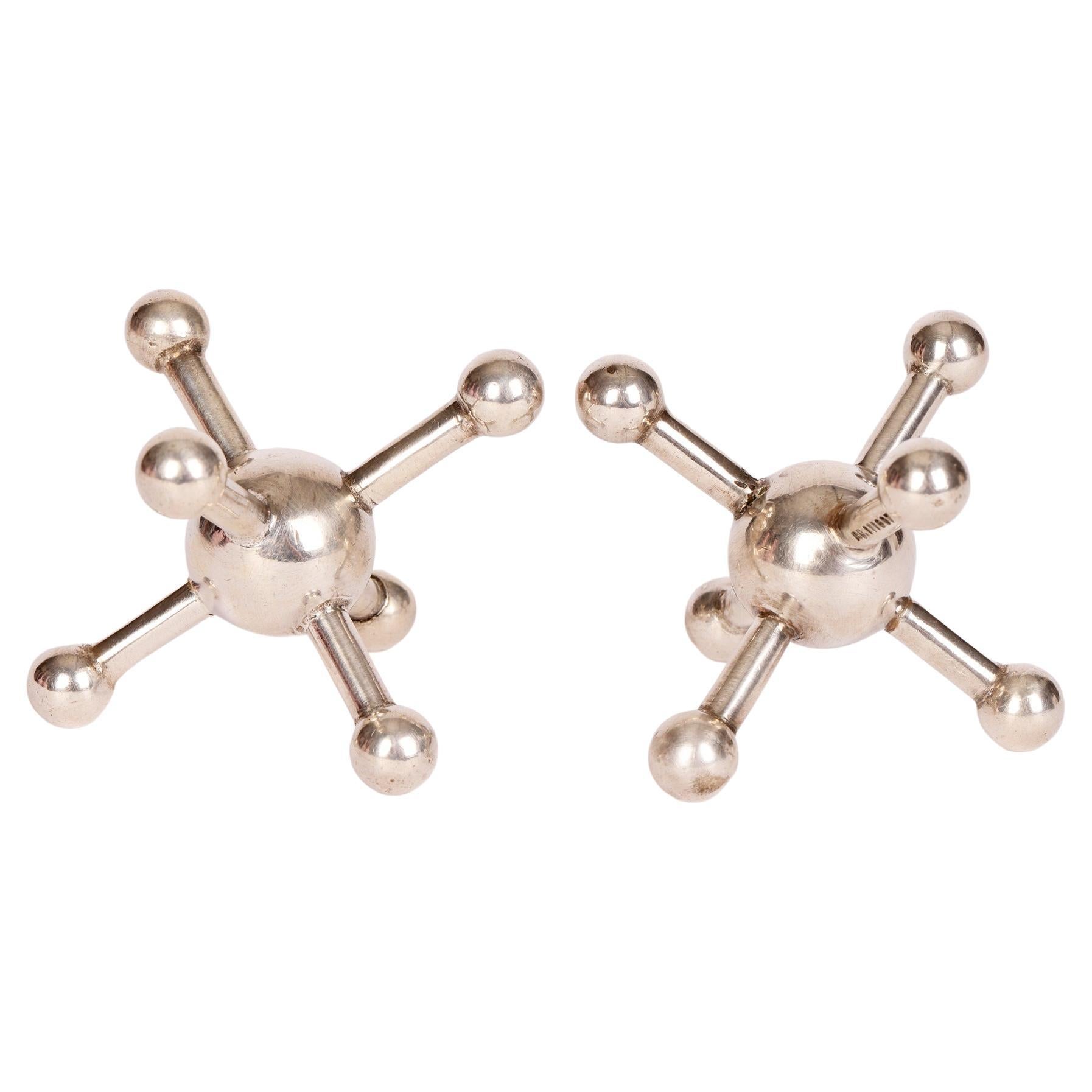 Christopher Dresser para Roberts & Belk Apoya cuchillos plateados
