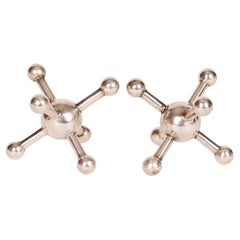 Christopher Dresser para Roberts & Belk Apoya cuchillos plateados